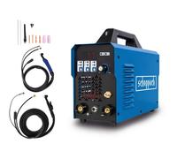 Poste à souder digital WIG1000Multi - Multi procédés TIG MMA - 15/160A - AMPS 230V Masque, Eletrodes et Buses incluses - SCHEPPACH - 5906611901