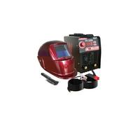 Poste à souder inverter MMA ARC 250 + Cagoule de soudage LCD Red 13 Soudage 15-200A
