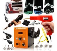Poste à souder le plastique Rosfix 858D + agrafeuse plastique, kit de soudure 30