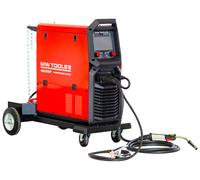 Poste à souder MIG Inverter 350A industriel 400V double pulse synergie MW Tools MIG355IDP