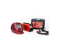 Poste à Souder MMA Inverter 180A + Cagoule LCD Automatique 9/13 - Soudure Acier, Inox, Fonte diam 1.6-5 mm