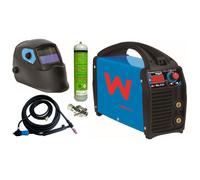 Poste à souder MMA et TIG Lift 150 Ampères + Pack Cagoule LCD + Torche tig + Gaz + détendeur MIKROTIG 170