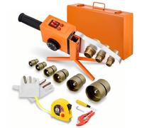 Poste à Souder Par Emboîtement, 1600W Pour Tubes PPR Soudeuse Professionnelle Pour Tubes Plastiques ø 20-63 Mm Kit De 14 Accessoires Contrôle TempéRature 50-300 °C Pour Tubes Pe PP PB Et PVDF