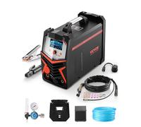 VEVOR Poste à souder TIG 225 A – 6 en 1 Aluminium, AC/DC pulsé, MMA, onduleur IGBT, écran LED