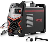 Poste à souder TIG VEVOR, 205 A Soudeuse 2 en 1 (grand écran LED) - Lift-WIG/MMA (Stick), Poste à souder électrique avec inverseur IGBT, Idéal pour les projets de bricolage, travaux de garage, réparat