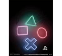 Poster 3D lenticulaire Pyramid Playstation - Play Noir 25,5x20,5x4,5 cm