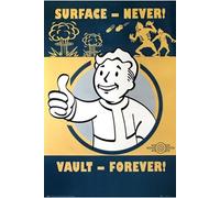 GB Eye, Fallout 4, Vault Forever, Maxi Poster, 61 x 91,5 cm
