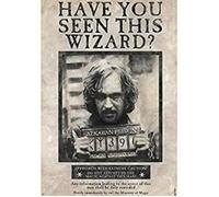 Poster - ABYstyle - Wanted Sirius Black - 91.5x61 cm - Papier brillant - Décoration murale