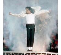 Poster Affiche Michael Jackson Blanc Concert Chanteur Pop Star Celebrite 31cm x 31cm