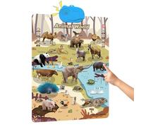Poster alphabétique mural, avec son interactif, , matériel éducatif, poster pour salle de classe primaire, pour vacances, anniversaire, maison, salon, intérieur, extérieur, école et famille