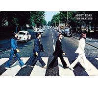 POSTER BEATLES ABBEY ROAD (91,5cm x 61cm) + un poster surprise en cadeau!