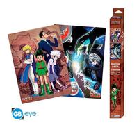 Set 2 Posters Hunter x Hunter Chibi 52x38 cm Groupes x4