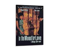 Poster classique « In the Mood For Love » sur toile - Décoration murale moderne pour chambre à coucher - 60 x 90 cm