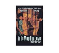 Poster classique « In the Mood For Love » sur toile - Décoration murale moderne pour chambre à coucher - 60 x 90 cm
