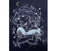 KOMAR Poster Disney Aladdin - Jasmine rêveuse 30 cm x 40 cm Multicolors G