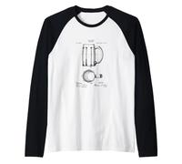 Poster de bière Verni Vintage Manche Raglan
