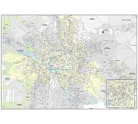 Poster de ville - Dijon (100 x 70 cm) | Blay Foldex - Papier 150 g avec plastification mate