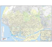 Poster de ville - Le Havre (100 x 70 cm) | Blay Foldex - Papier 150 g avec plastification mate