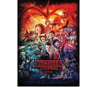 Pyramid International Stranger Things 4 Poster Seasons Montage (61cm x 91,5cm) pour Couloir, salon, bureau à domicile, chambre