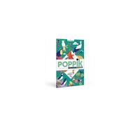 Poster découverte avec stickers oiseaux