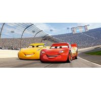 Poster Disney Cars bleu, rouge et jaune - 600896 - 202 x 90 cm