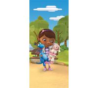 Poster Disney Doc McStuffins Bleu, vert et beige - 600767 - 90 x 202 cm