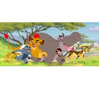Poster Disney La Garde du Lion Vert, Bleu et Jaune - 600887 - 202 x 90 cm