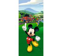 Poster Disney Mickey Mouse vert, rouge et bleu - 600772 - 90 x 202 cm
