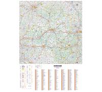 Poster - Dordogne (119 x 85 cm) | Blay Foldex - Papier 150 g avec plastification mate