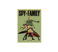 Poster en papier Kraft Vintage Spy x Family (PSK410) 42 x 30 cm