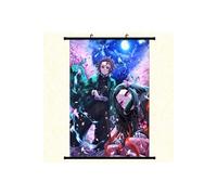 Poster en toile étanche avec cadre en PVC - Demon Slayer (#757),60x90 CM
