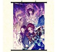 Poster en toile étanche avec cadre en PVC - Demon Slayer (#768),40x60 CM G