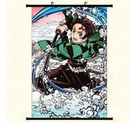 Poster en toile étanche avec cadre en PVC - Demon Slayer (#780),40x60 CM G