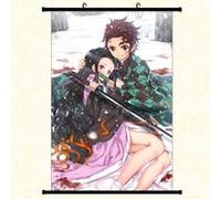 Poster en toile étanche avec cadre en PVC - Demon Slayer (#793),60x90 CM G