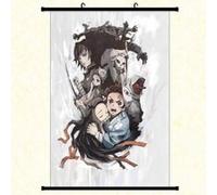 Poster en toile étanche avec cadre en PVC - Demon Slayer (#809),30X45 CM G