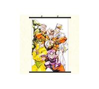Poster en toile étanche avec cadre en PVC - Jojo's Bizarre Adventure (#1358),40x60 CM G