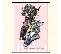 Poster en toile étanche avec cadre en PVC - Jojo's Bizarre Adventure (#1380),60x90 CM G