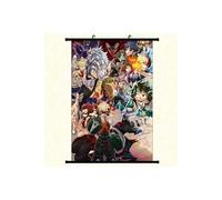 Poster en toile étanche avec cadre en PVC - My Hero Academia (#129),40x60 CM G
