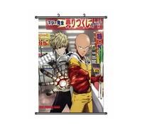 Poster en toile étanche avec cadre en PVC - ONE PUNCH-MAN (#51),40X60 CM