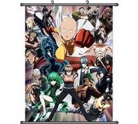 Poster en toile étanche avec cadre en PVC - ONE PUNCH-MAN (#73),40X60 CM G