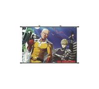 Poster en toile étanche avec cadre en PVC - ONE PUNCH-MAN (#93),40X60 CM