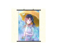 Poster en toile étanche avec cadre en PVC - Weathering with you (#910),30X45 CM
