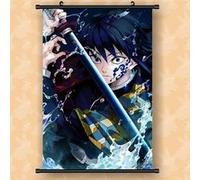 Poster en toile étanche avec cadre noir - Demon Slayer（40X60CM）#15 Noir G