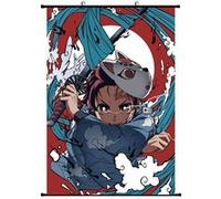 Poster en toile étanche Demon Slayer 60x90 cm G