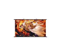 Poster en toile étanche Demon Slayer Rengoku Kyoujurou (MK880) 60x45 cm G
