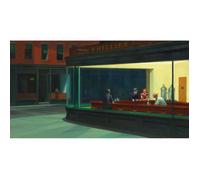Poster - FABULOUS BIJOUX - Nighthawks - 42cm x 77cm - Décoration murale - Impression Haute Définition