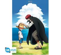 GB Eye – Affiche ONE PIECE Shanks & Luffy (91,5 x 61 cm)