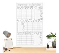 Poster géant à colorier - Couverture de table en papier peint | 76,2 x 127 cm | Affiche de coloriage pour fête de classe | pour , filles, garçons, maison, salle de ole, école à la