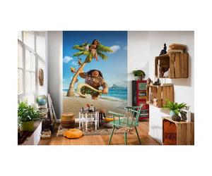 Poster géant - KOMAR - Vaiana et Maui - 184 x 248 cm - Décoration murale - Multicolore