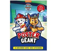 Poster Géant La Pat' Patrouille - A Décorer Avec Des Stickers